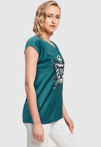 ABSOLUTE CULT T-Shirt 'Nightmare Before Christmas - Misfits Love' in Blau