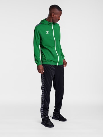 Hummel Sportsweatvest 'AUTHENTIC' in Groen