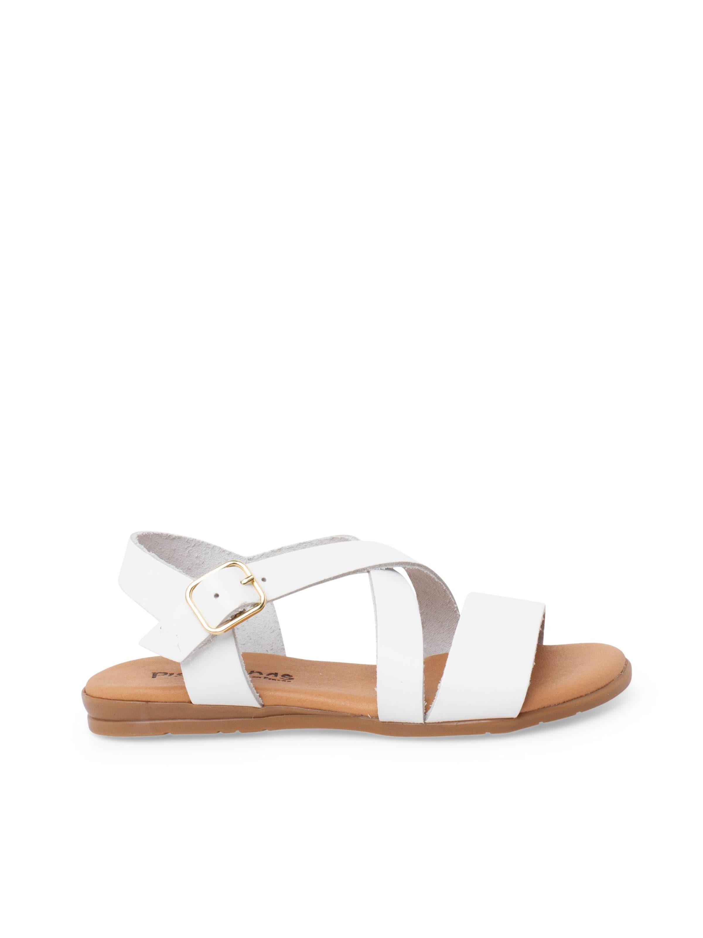 Sandales Pisamonas en blanc