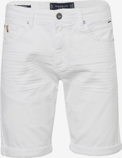 KOROSHI Shorts in weiß, Produktansicht