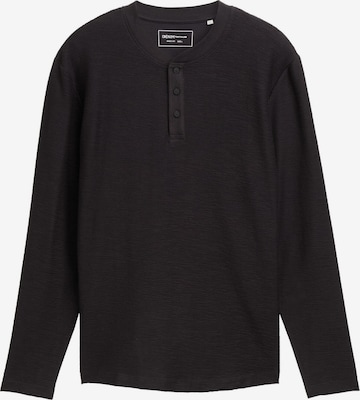 TOM TAILOR DENIM Shirt in Black: front