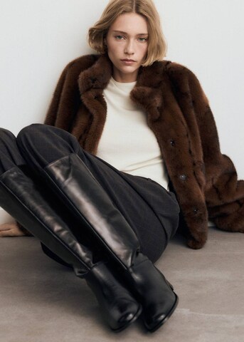 MANGO Boots 'Paty' in Black