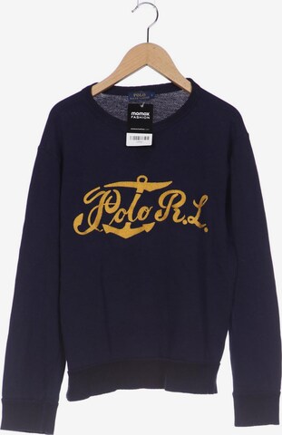Polo Ralph Lauren Sweatshirt & Zip-Up Hoodie in L in Blue: front