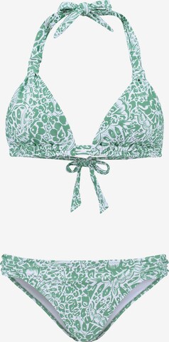 Shiwi Bikini 'BIBI' in Groen: voorkant