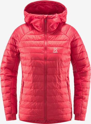 Haglöfs Outdoorjacke 'Spire Mimic' in Rot: predná strana