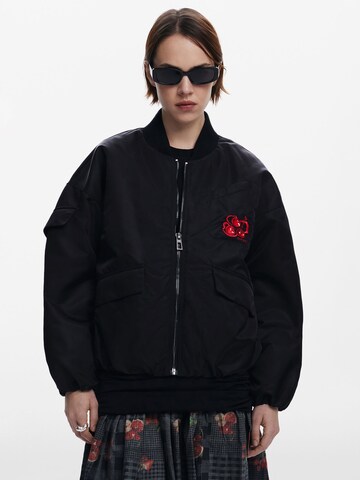 Desigual Jacke 'Cherry' in Schwarz: Vorderseite