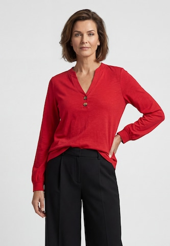 usha BLACK LABEL - Blusa en rojo: frente