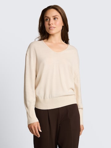 TOM TAILOR Pullover in Weiß: Vorderseite
