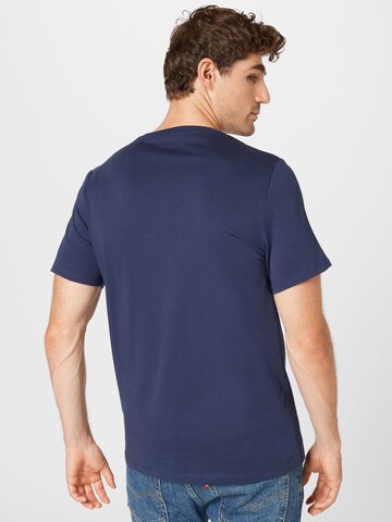 WRANGLER T-Shirt 'FRAME' in Blau