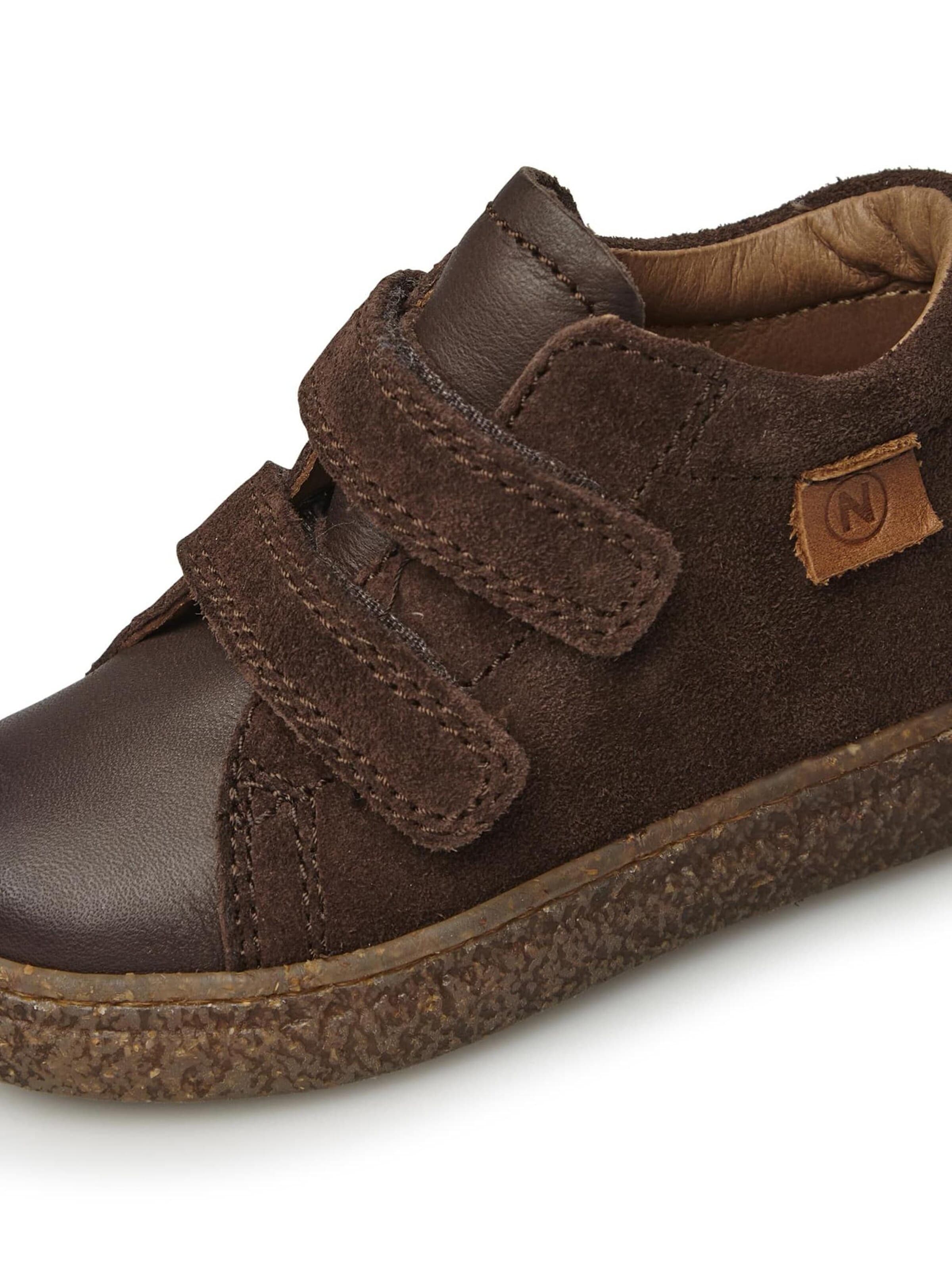 NATURINO Sneakers 'ALBUS VL' in Bruin: voorkant