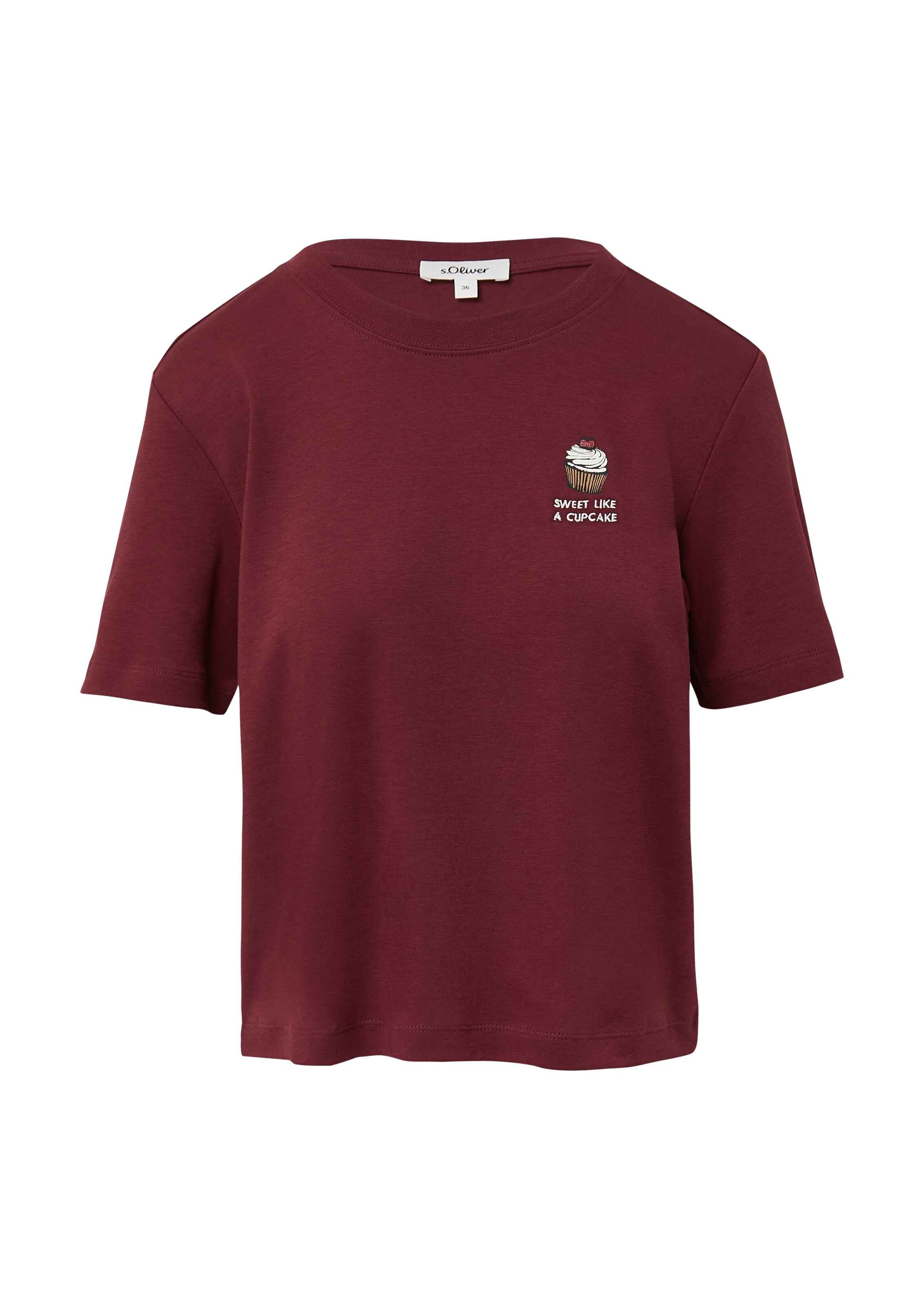 s.Oliver T-Shirt in Rot: Vorderseite