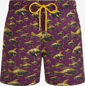 Shorts de bain Vilebrequin en violet : devant
