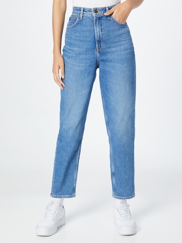 Tapered Jeans 'Stella' de la Lee pe albastru: față