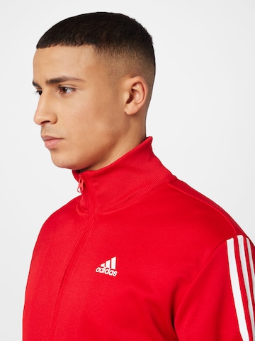 Giacca di felpa sportiva 'Tiro Suit-Up' di ADIDAS SPORTSWEAR in rosso