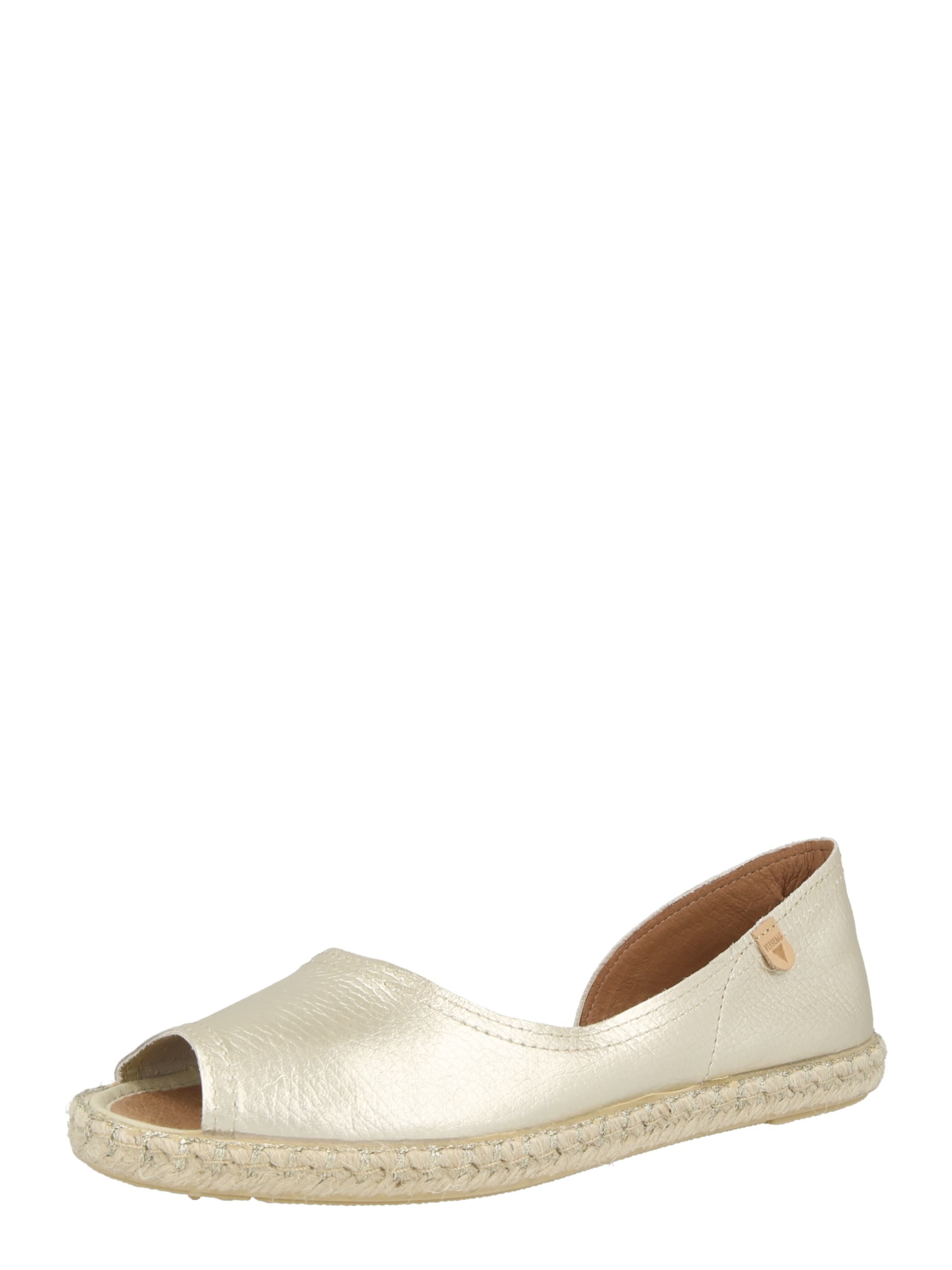 VERBENAS Espadrilles 'CRUZ NUCLEO' - arany: elől