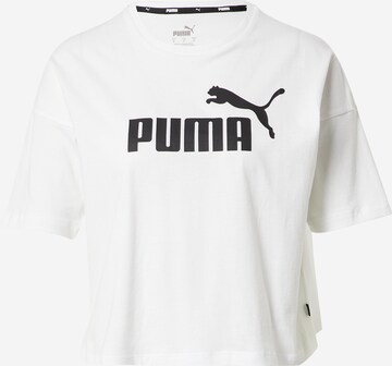 PUMA Performance Shirt in White: front