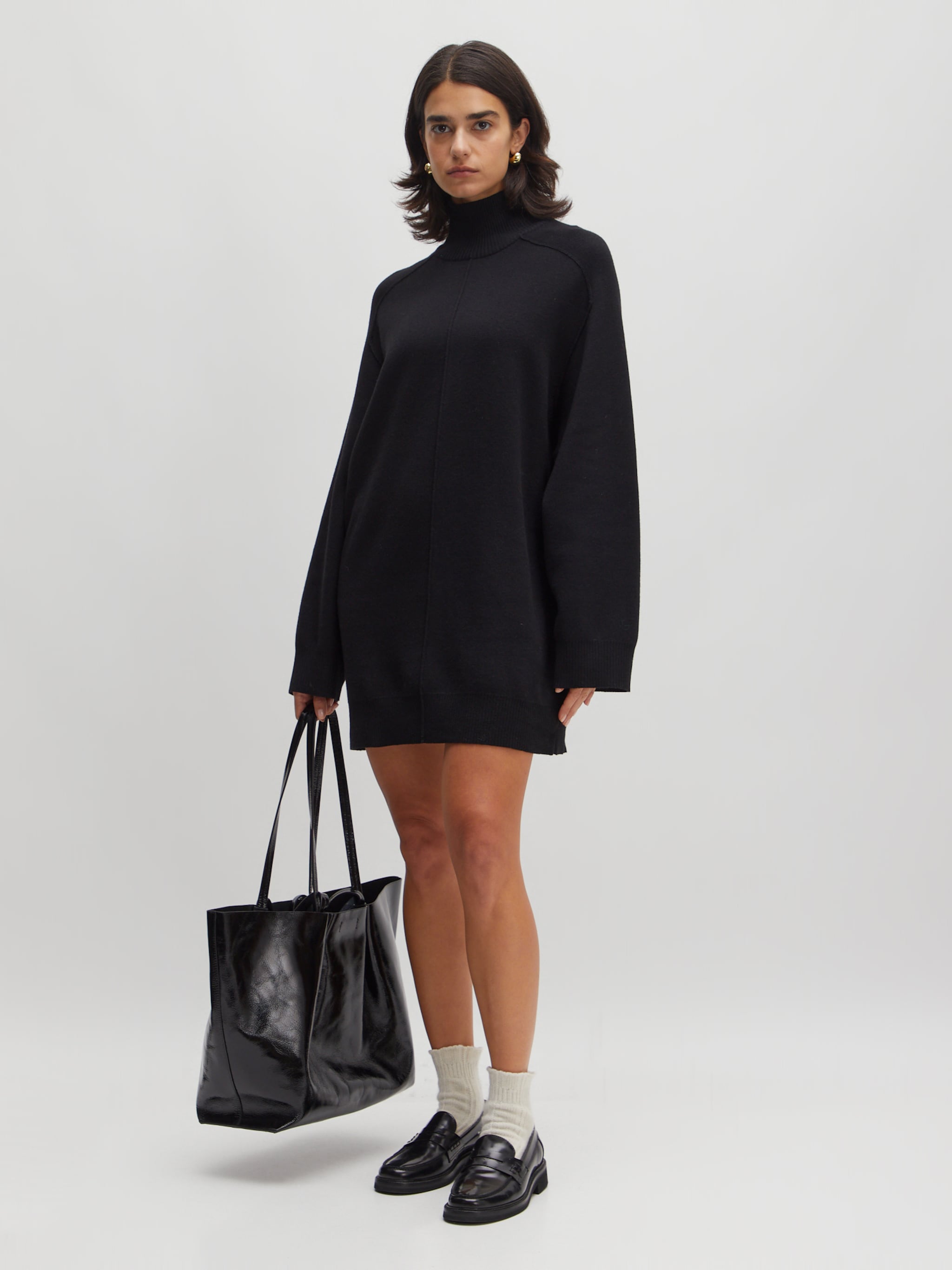 EDITED Producten Jurk 'Lea' Zwart