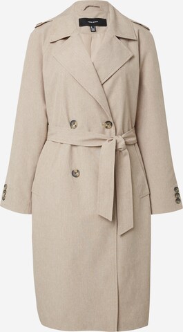 VERO MODA Between-Seasons Coat 'Siri' in Beige: front