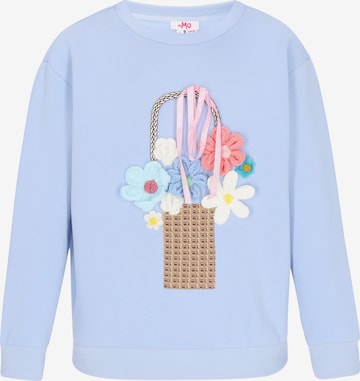 Sweat-shirt MYMO en bleu : devant