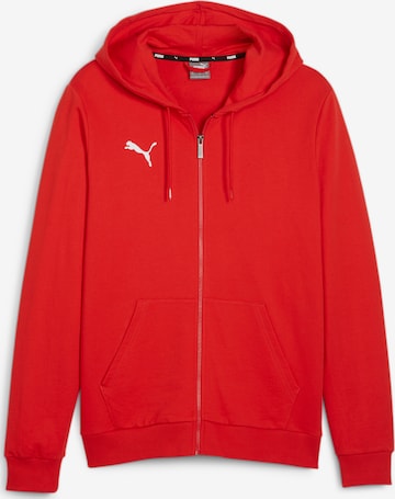 PUMA Sweatjacke in Rot: Vorderseite