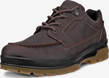 ECCO Flats in Brown: front