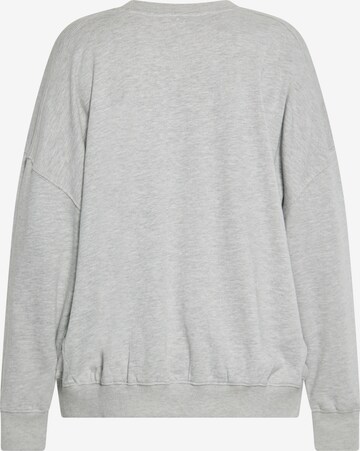 swirly Sweatshirt in Grey