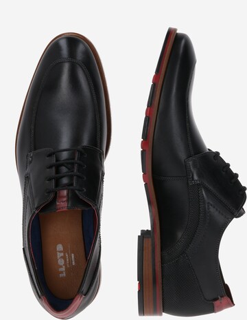 LLOYD Fűzős cipő 'DENOS' - fekete