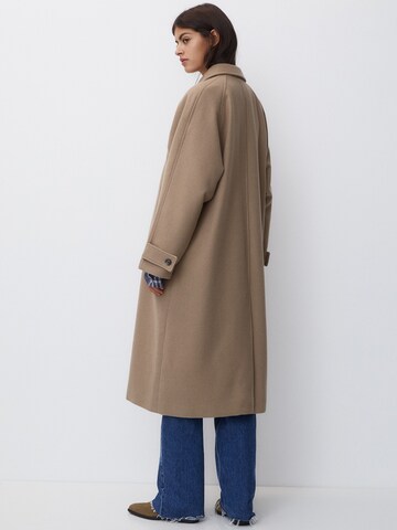 Pull&Bear Between-Seasons Coat in Brown