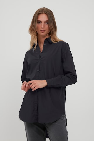 b.young Klederdracht blouse 'BYGAMZE' in Zwart: voorkant
