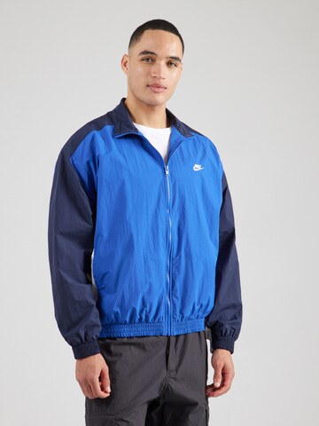 Veste mi-saison 'CLUB' Nike Sportswear en bleu : devant