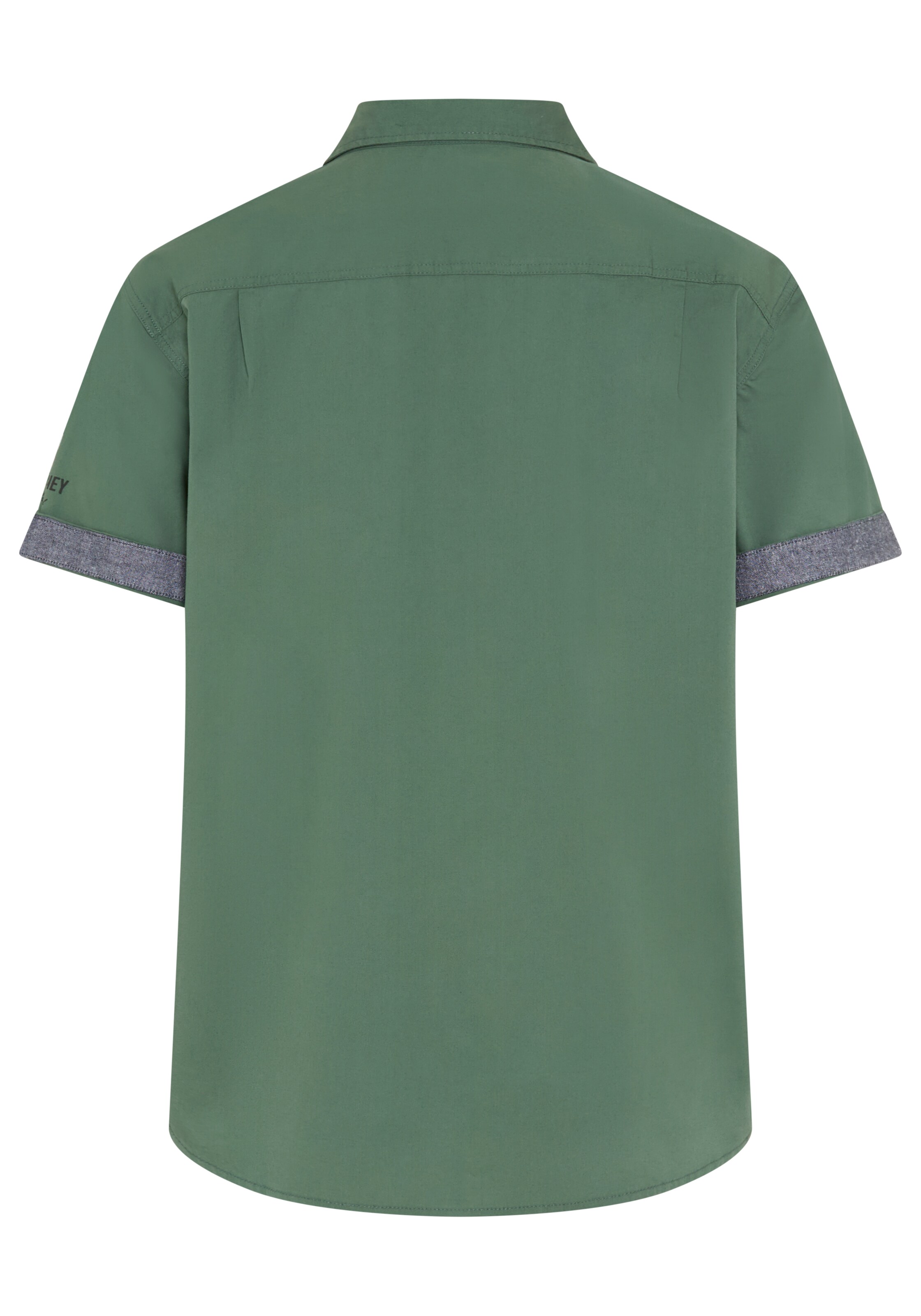 Man's World Comfort Fit Hemd in Grün