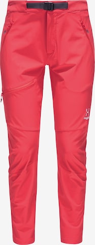 Haglöfs Outdoor Pants 'Lizard' in Pink: front