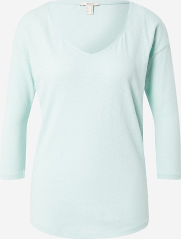 T-shirt ESPRIT en vert : devant