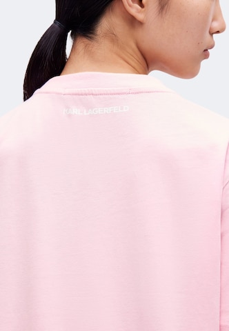 Karl Lagerfeld Shirt 'Ikon Choupette' in Pink