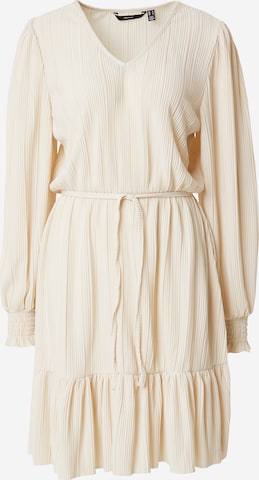 VERO MODA Obleka 'VMSOMA' | bež barva: sprednja stran