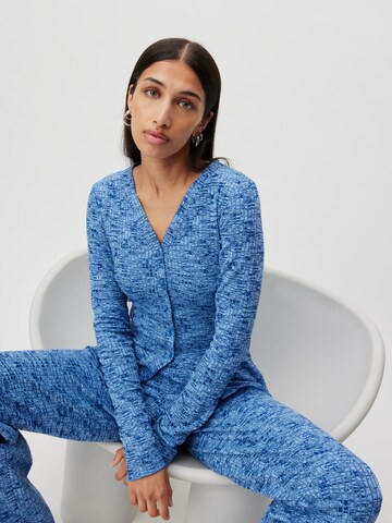 Cardigan 'Clara' LeGer by Lena Gercke en bleu : devant