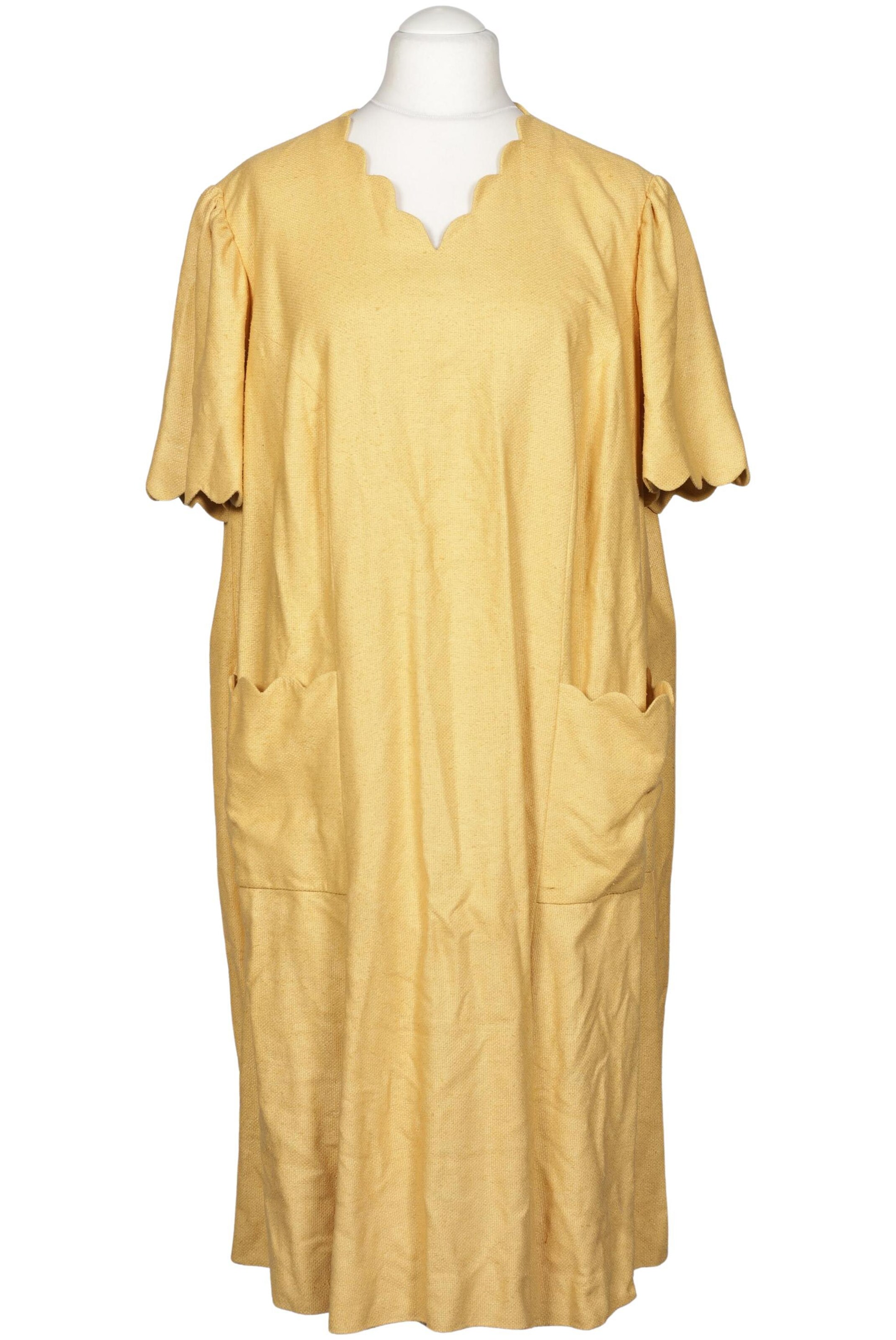 Valentino Garavani Dress in XXXL in Yellow: front