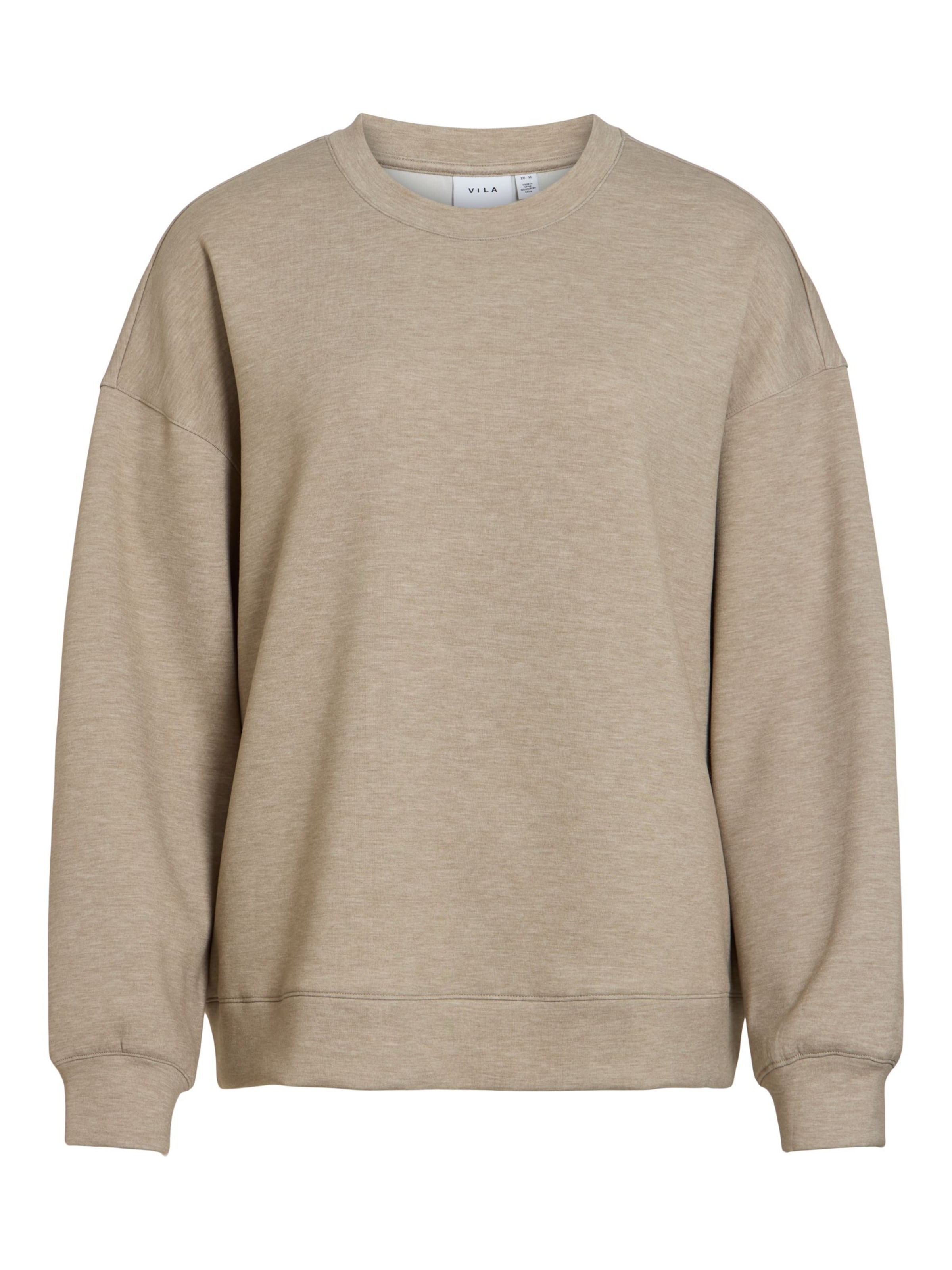 VILA - Sudadera 'VICatora' en beige: frente