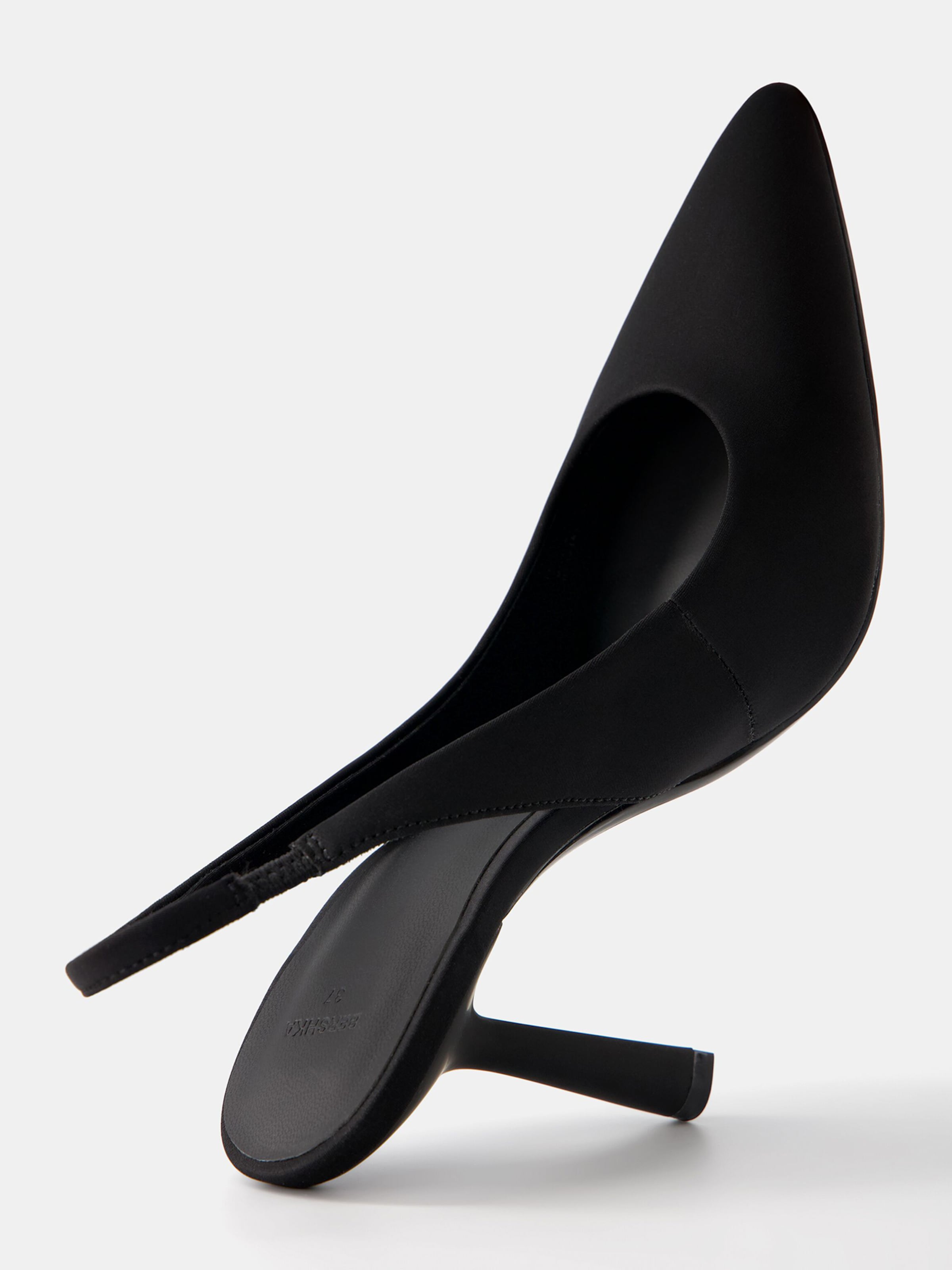 Escarpin noir bershka discount