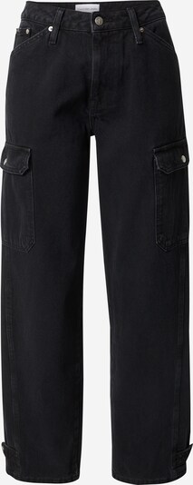 Calvin Klein Jeans Kargo kavbojke | črn denim barva, Prikaz izdelka