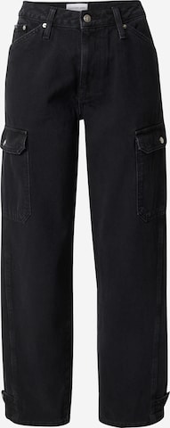 Loosefit Jeans cargo di Calvin Klein Jeans in nero: frontale