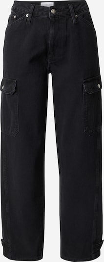 Calvin Klein Jeans Cargofarkut värissä musta denim, Tuotenäkymä