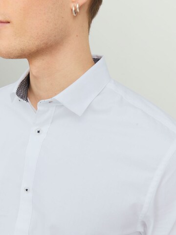 JACK & JONES Regular fit Button Up Shirt in White