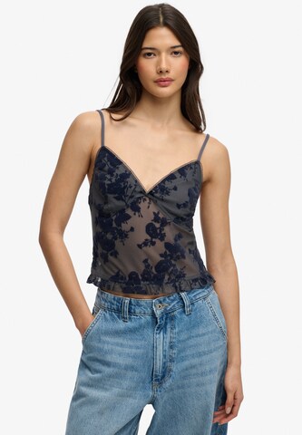 Superdry & Co Top in Blauw: voorkant