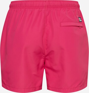 Superdry - Bermudas en rosa