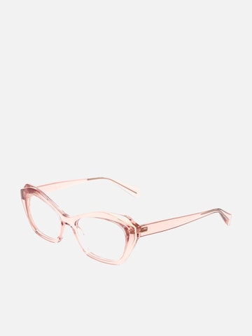 Lunettes de soleil 'Liu Jo LJ2821 Indigo 53/17/140 WOMAN Eyewear Frame' Liu Jo en beige : devant