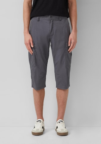 s.Oliver Regular Cargobroek 'File' in Grijs: voorkant