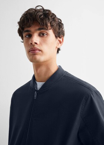 MANGO TEEN Between-Season Jacket in Blue