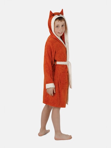 normani Bathrobe 'Malia' in Orange: front