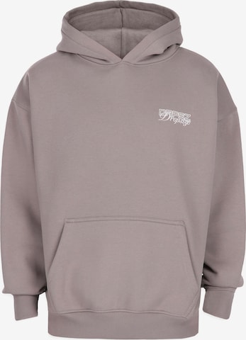 Dropsize Sweatshirt 'Authentic' in Beige: front